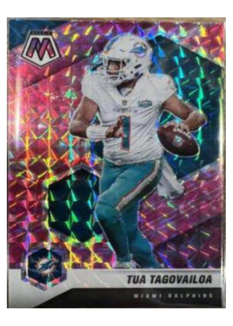 2021 Panini Mosaic Base Set Tua Tagovailoa #122 card
