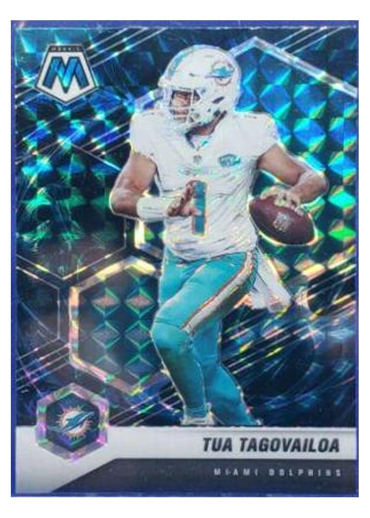 2021 Panini Mosaic Base Set Tua Tagovailoa #122 card