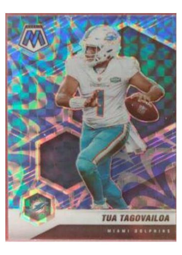 2021 Panini Mosaic Base Set Tua Tagovailoa #122 card
