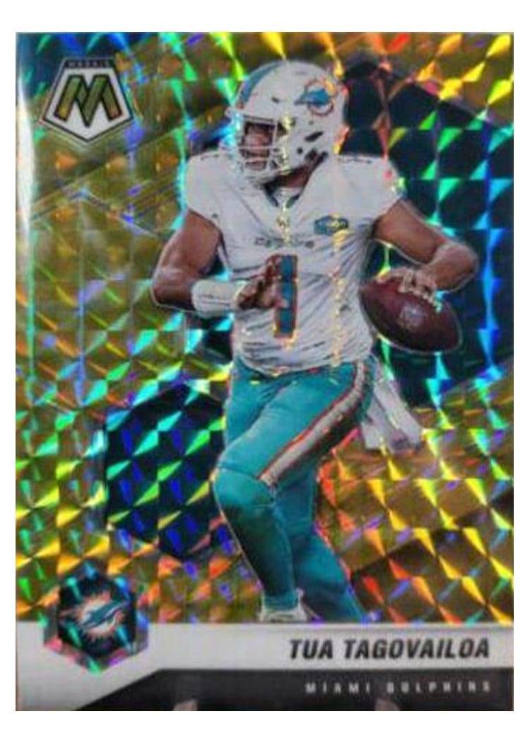 2021 Panini Mosaic Base Set Tua Tagovailoa #122 card