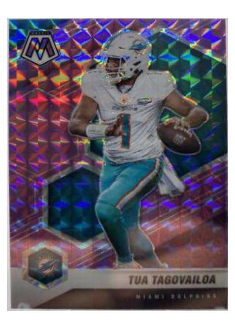 2021 Panini Mosaic Base Set Tua Tagovailoa #122 card