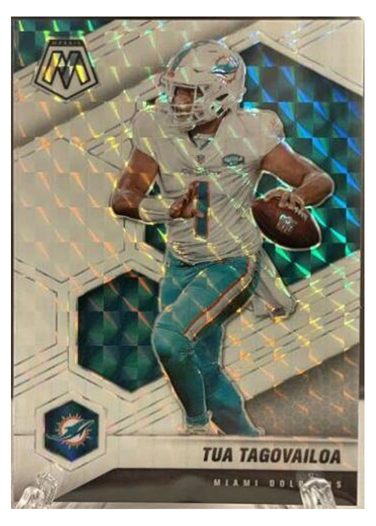 2021 Panini Mosaic Base Set Tua Tagovailoa #122 card