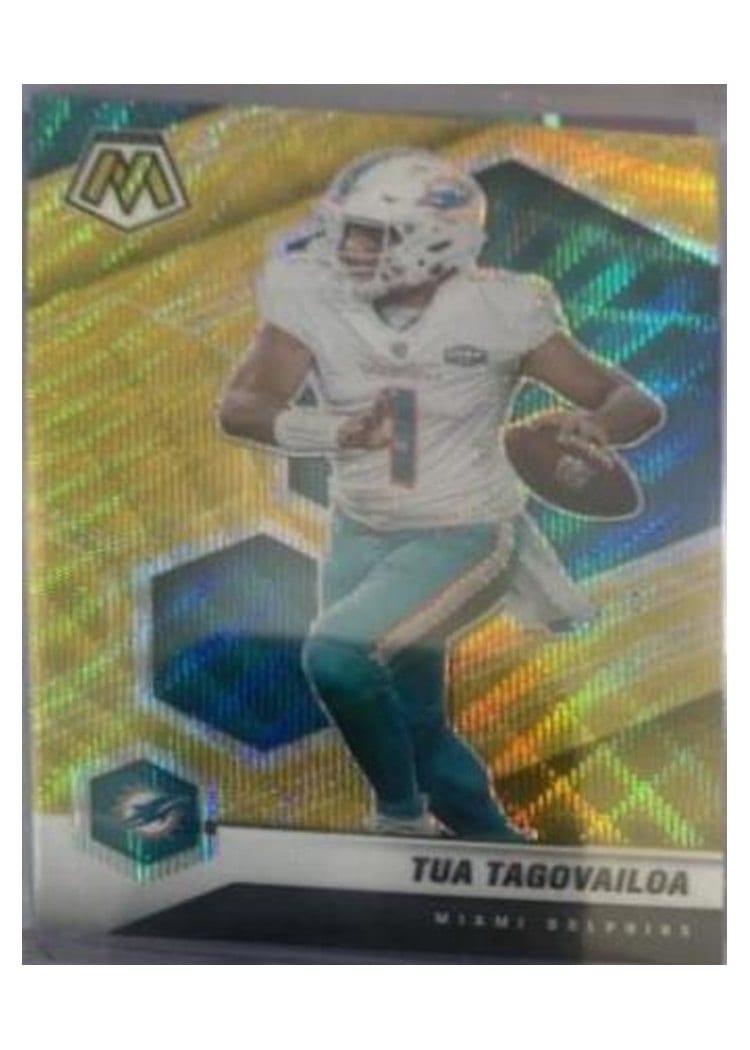 2021 Panini Mosaic Base Set Tua Tagovailoa #122 card