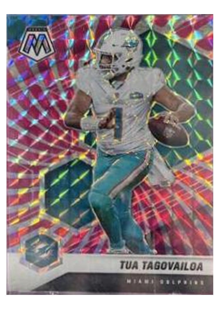 2021 Panini Mosaic Base Set Tua Tagovailoa #122 card
