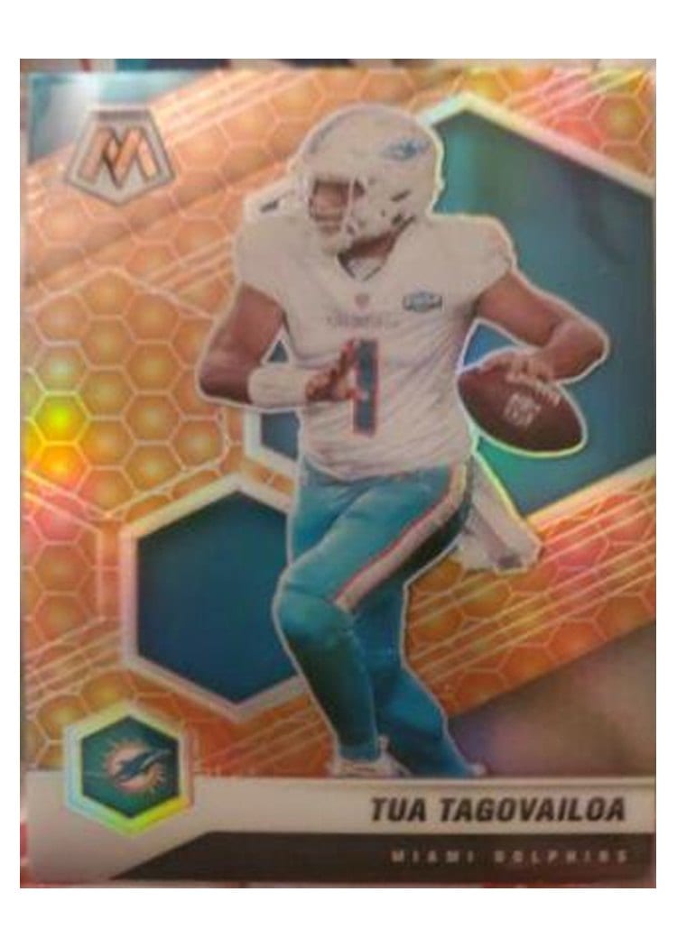 2021 Panini Mosaic Base Set Tua Tagovailoa #122 card