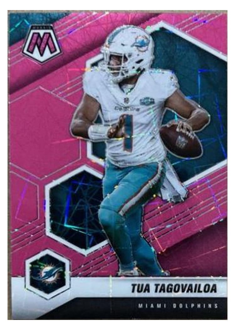 2021 Panini Mosaic Base Set Tua Tagovailoa #122 card