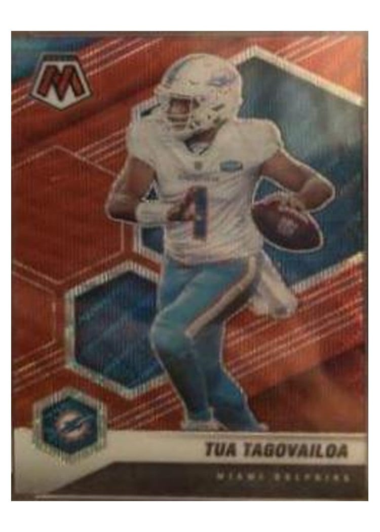 2021 Panini Mosaic Base Set Tua Tagovailoa #122 card