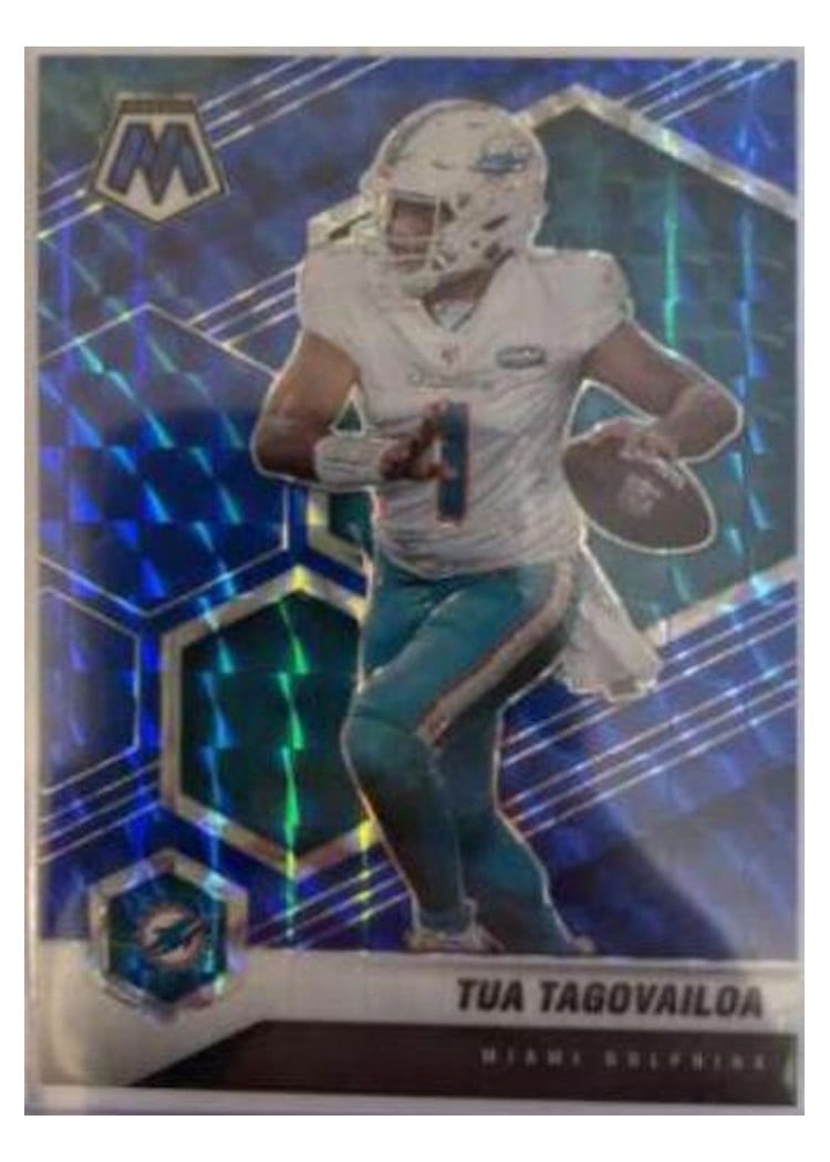 2021 Panini Mosaic Base Set Tua Tagovailoa #122 card