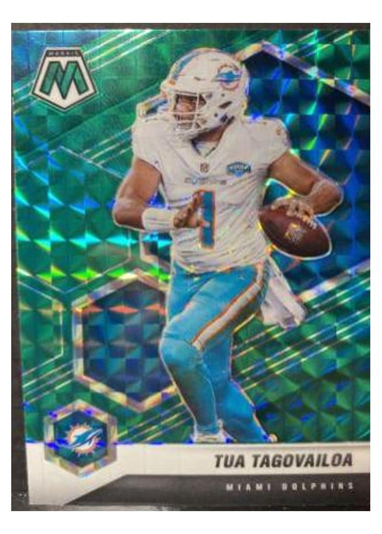 2021 Panini Mosaic Base Set Tua Tagovailoa #122 card