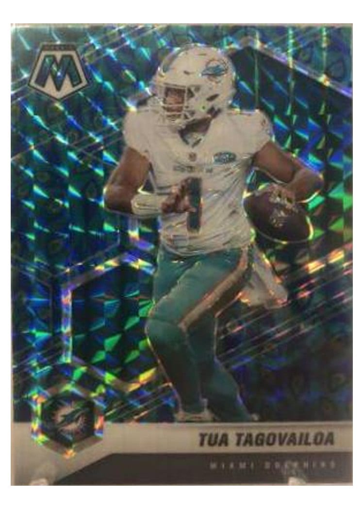 2021 Panini Mosaic Base Set Tua Tagovailoa #122 card
