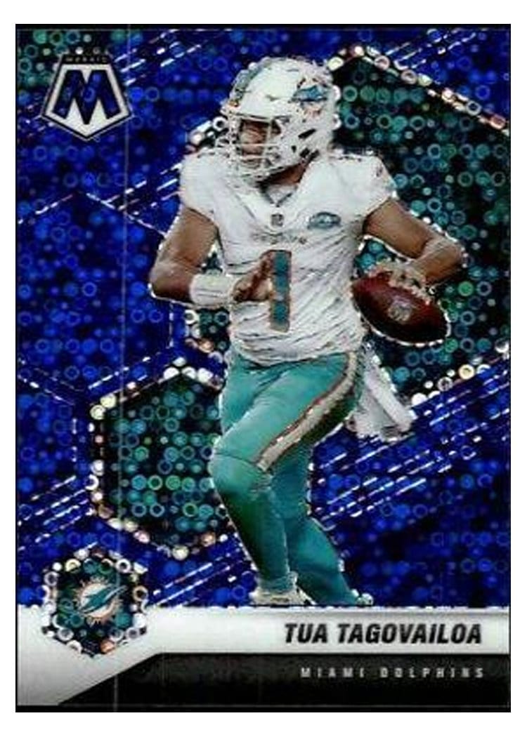 2021 Panini Mosaic Base Set Tua Tagovailoa #122 card