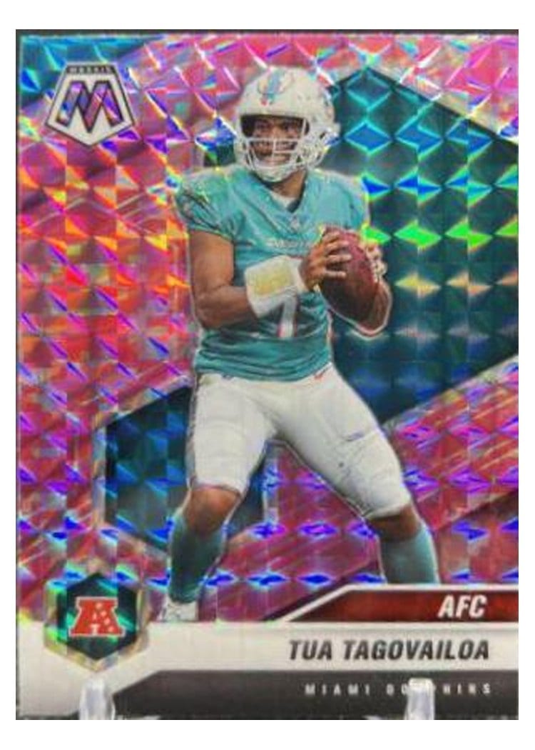 2021 Panini Mosaic Base Set Tua Tagovailoa #228 card