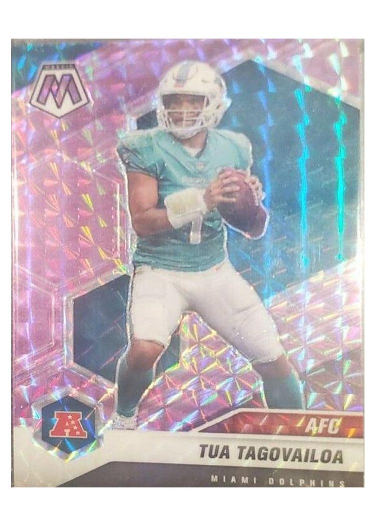 2021 Panini Mosaic Base Set Tua Tagovailoa #228 card