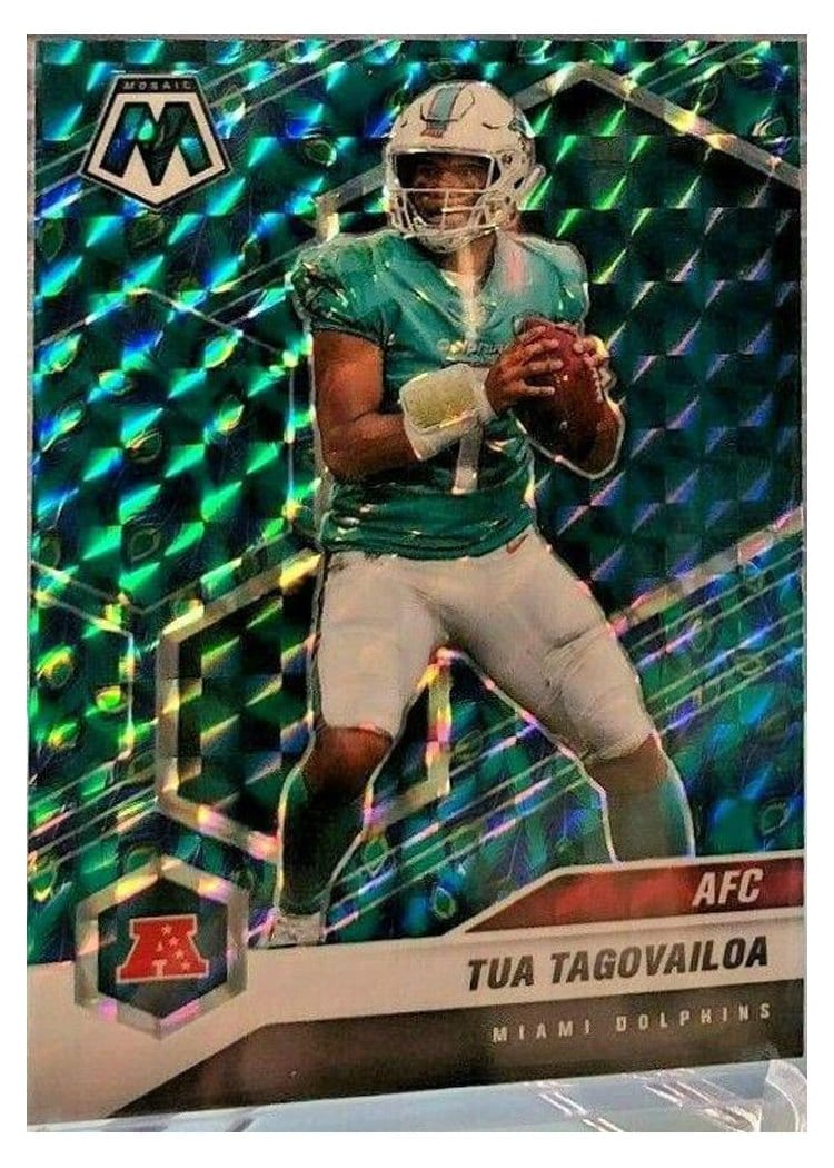 2021 Panini Mosaic Base Set Tua Tagovailoa #228 card
