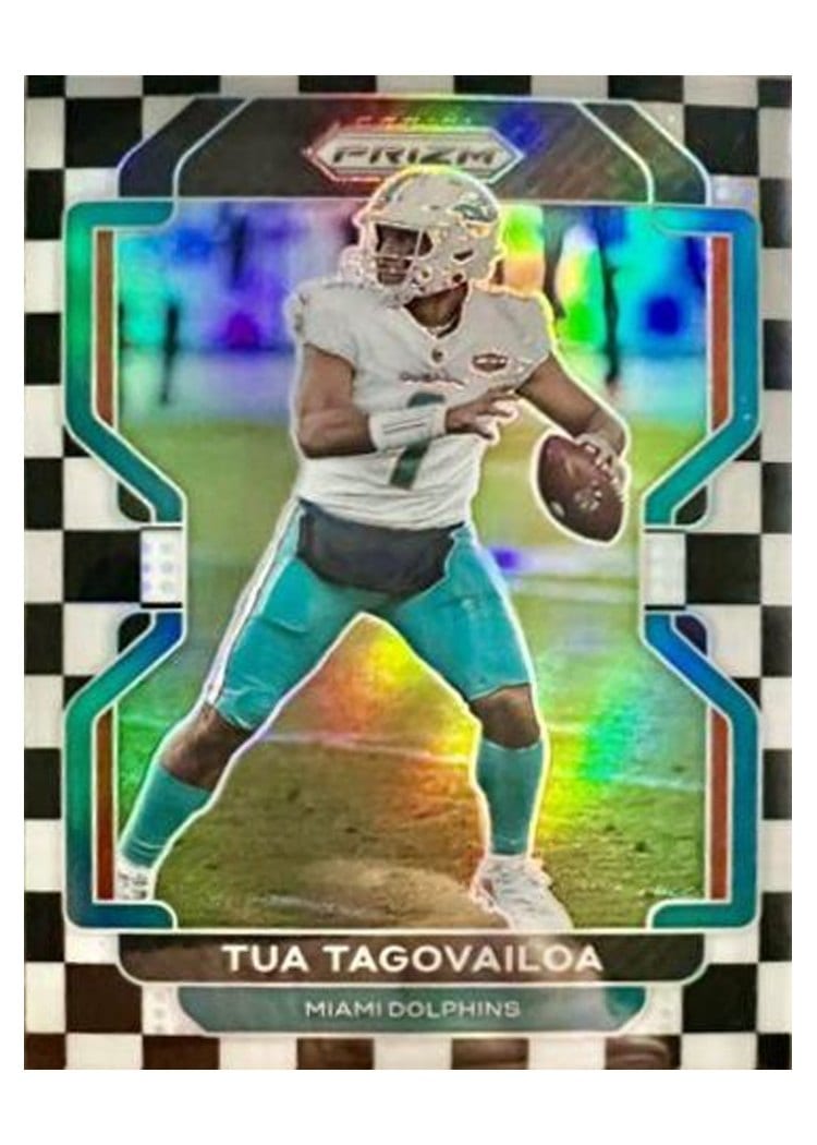 2021 Panini Prizm Base Set Tua Tagovailoa #107 card