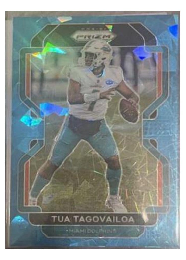 2021 Panini Prizm Base Set Tua Tagovailoa #107 card