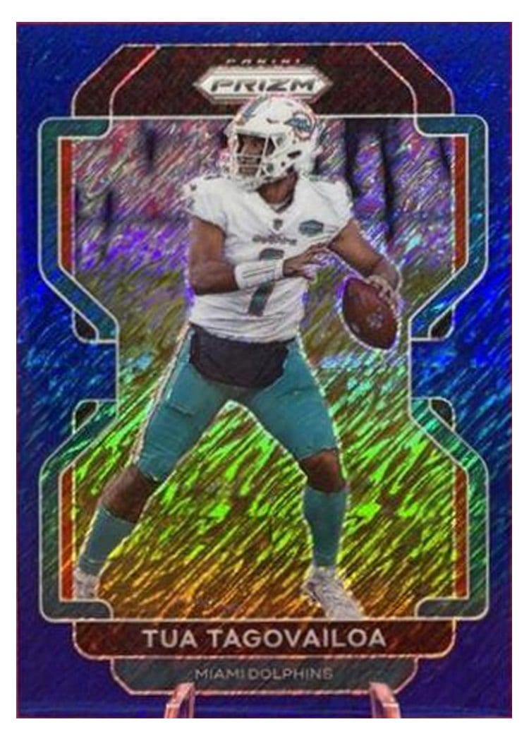2021 Panini Prizm Base Set Tua Tagovailoa #107 card