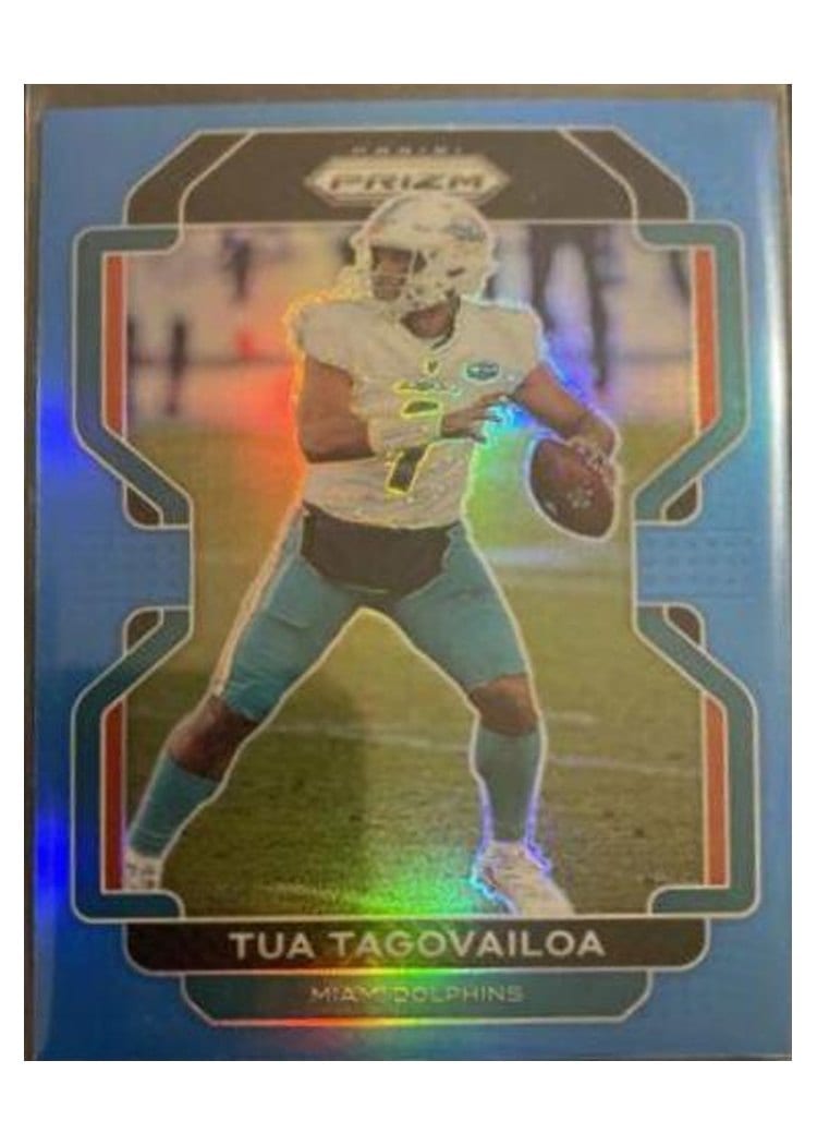 2021 Panini Prizm Base Set Tua Tagovailoa #107 card