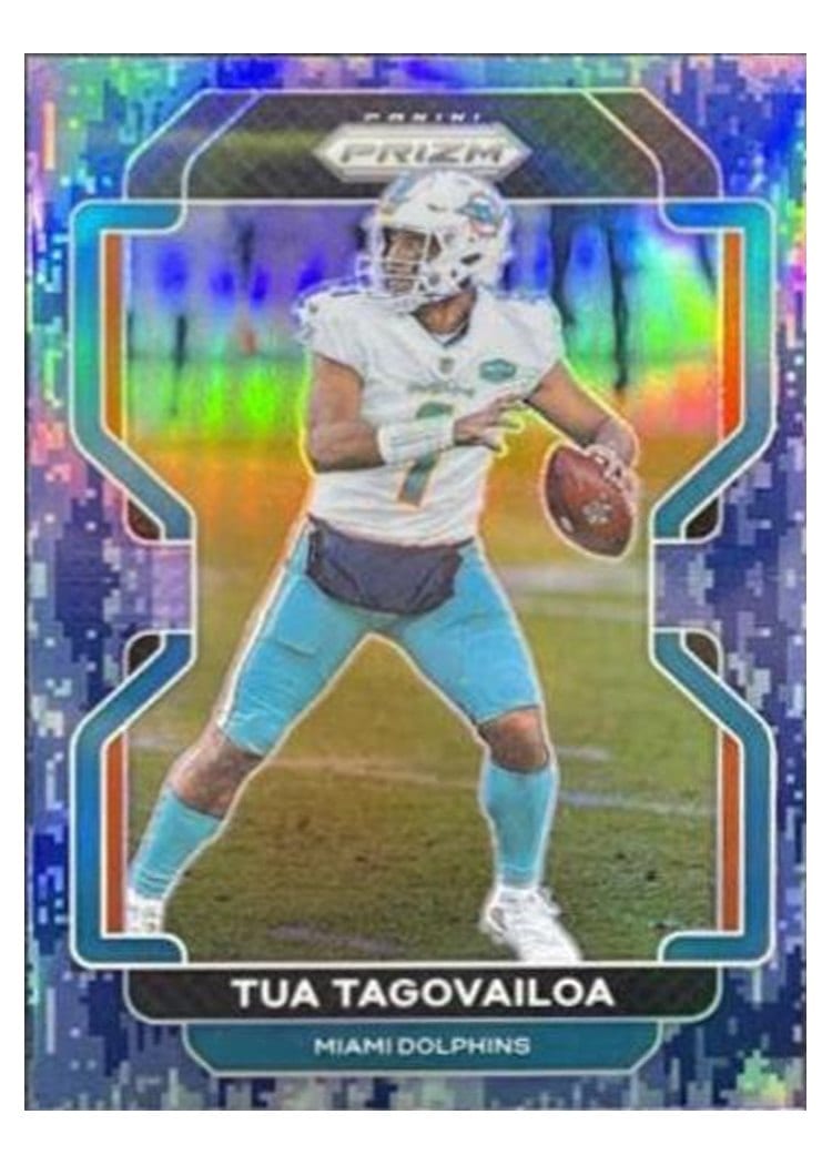 2021 Panini Prizm Base Set Tua Tagovailoa #107 card