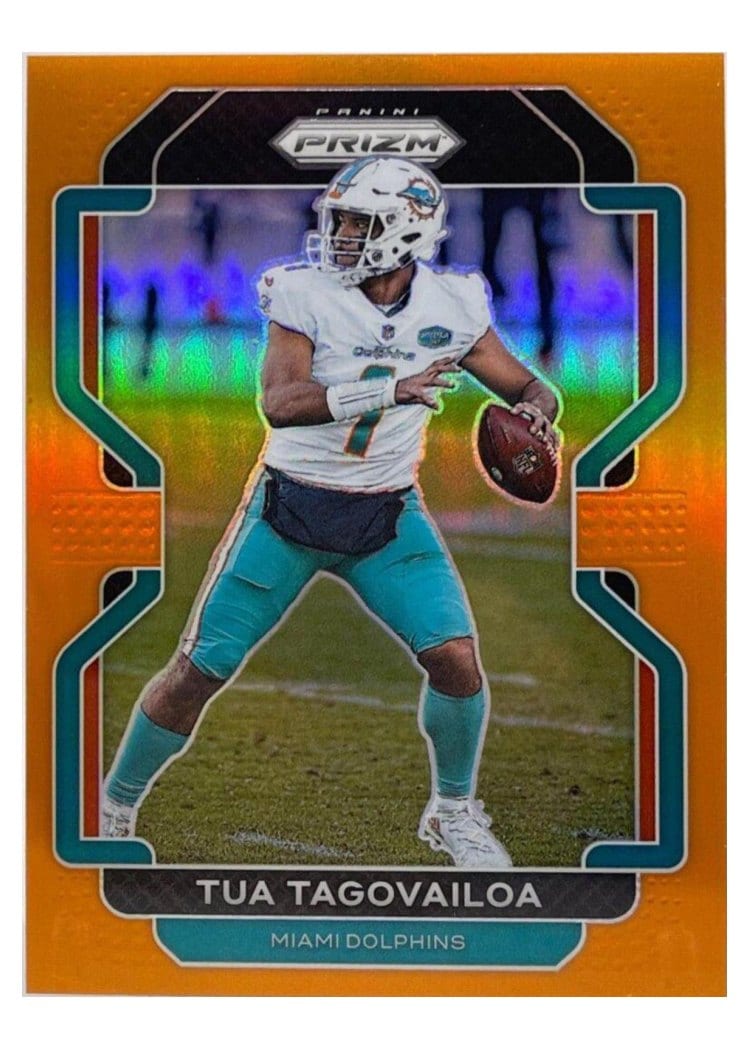 2021 Panini Prizm Base Set Tua Tagovailoa #107 card