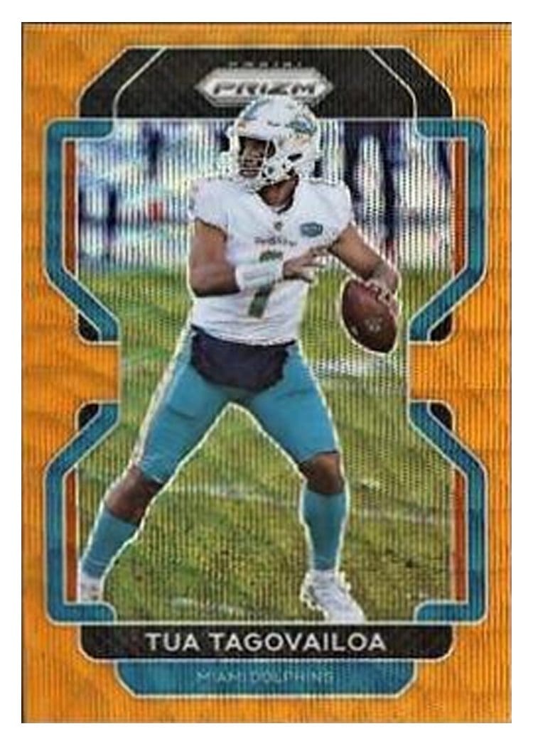 2021 Panini Prizm Base Set Tua Tagovailoa #107 card