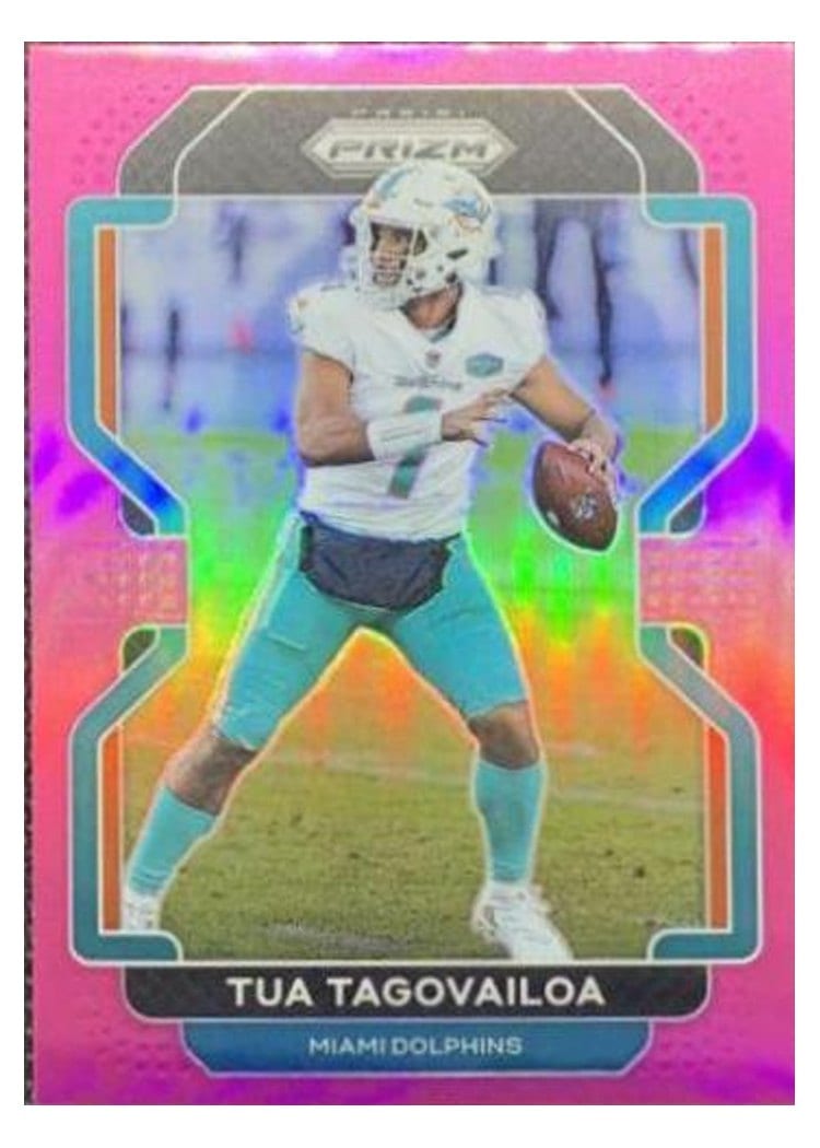 2021 Panini Prizm Base Set Tua Tagovailoa #107 card