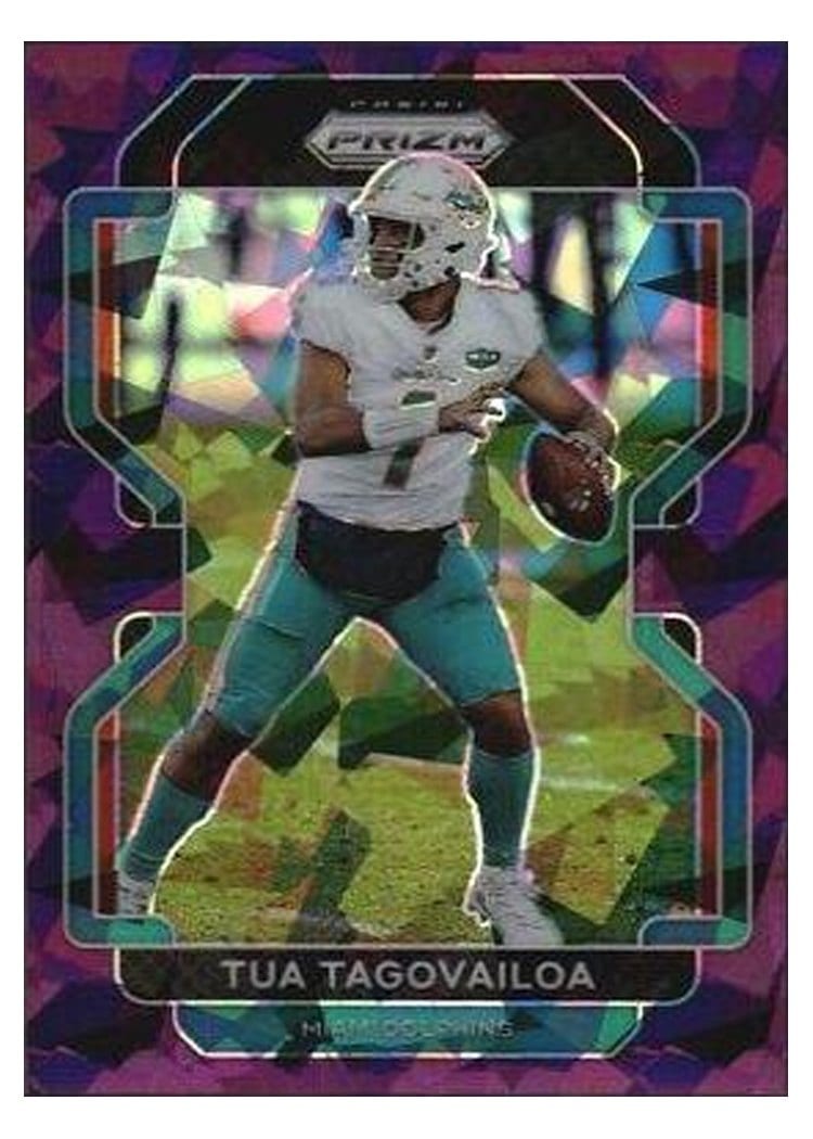 2021 Panini Prizm Base Set Tua Tagovailoa #107 card
