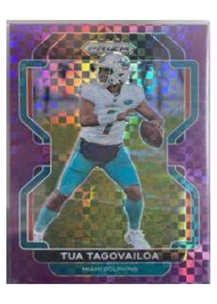 2021 Panini Prizm Base Set Tua Tagovailoa #107 card