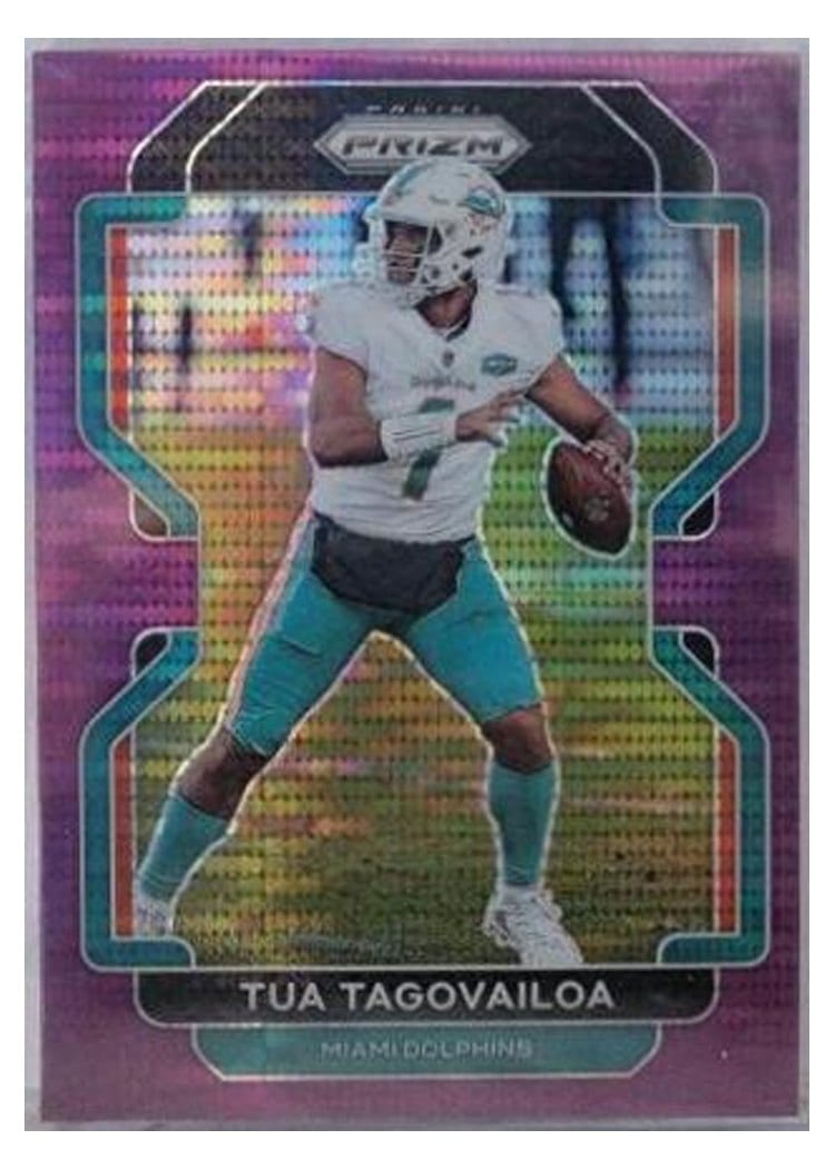 2021 Panini Prizm Base Set Tua Tagovailoa #107 card