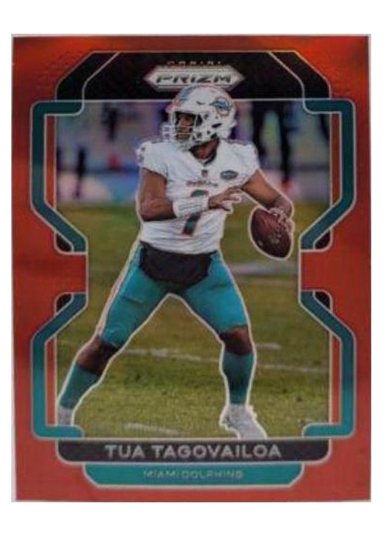 2021 Panini Prizm Base Set Tua Tagovailoa #107 card