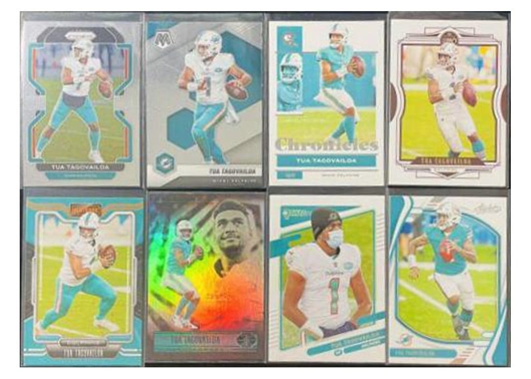 2021 Panini Prizm Base Set Tua Tagovailoa #107 card