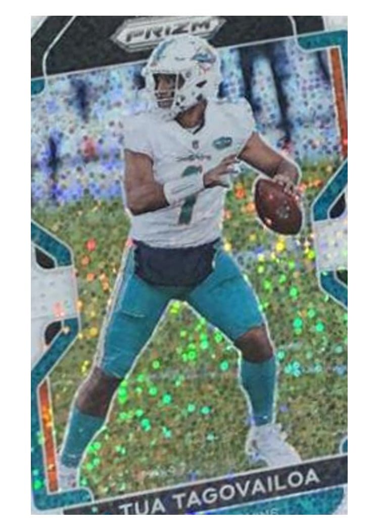 2021 Panini Prizm Base Set Tua Tagovailoa #107 card