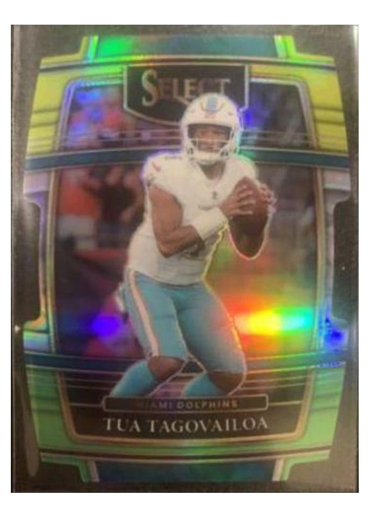 2021 Panini Select Base Set Tua Tagovailoa #22 card