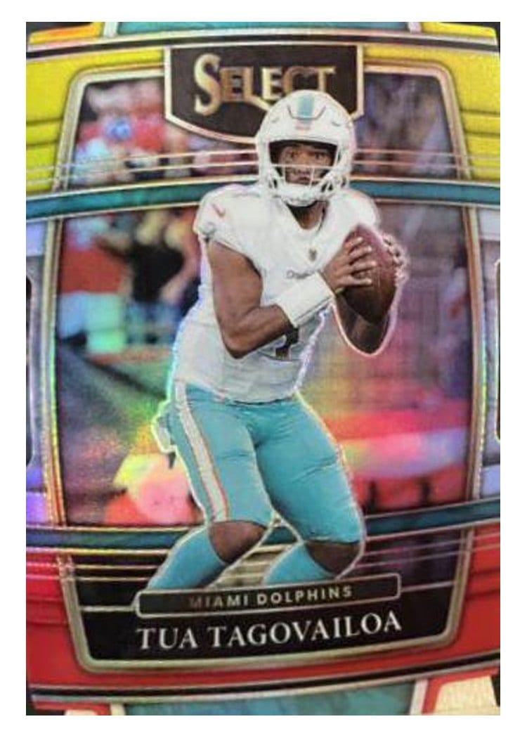2021 Panini Select Base Set Tua Tagovailoa #22 card