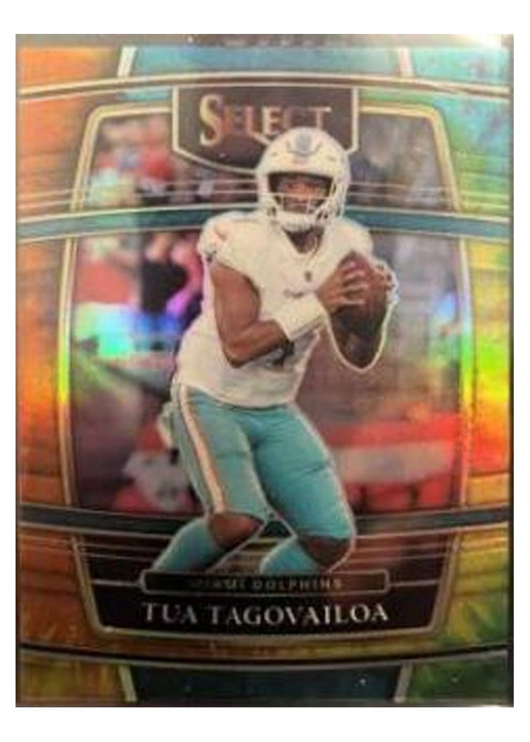 2021 Panini Select Base Set Tua Tagovailoa #22 card