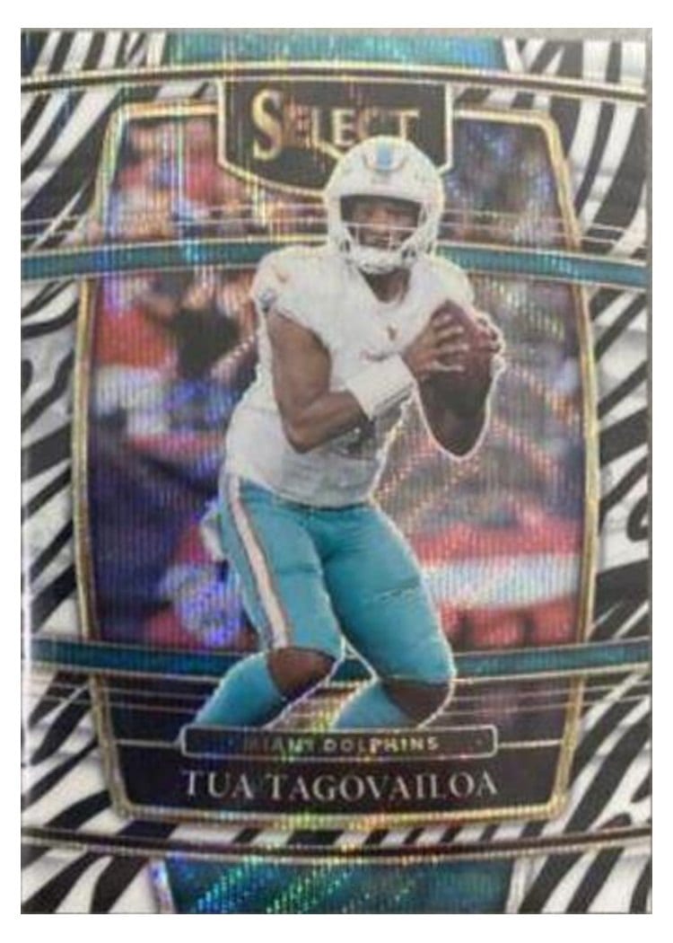 2021 Panini Select Base Set Tua Tagovailoa #22 card