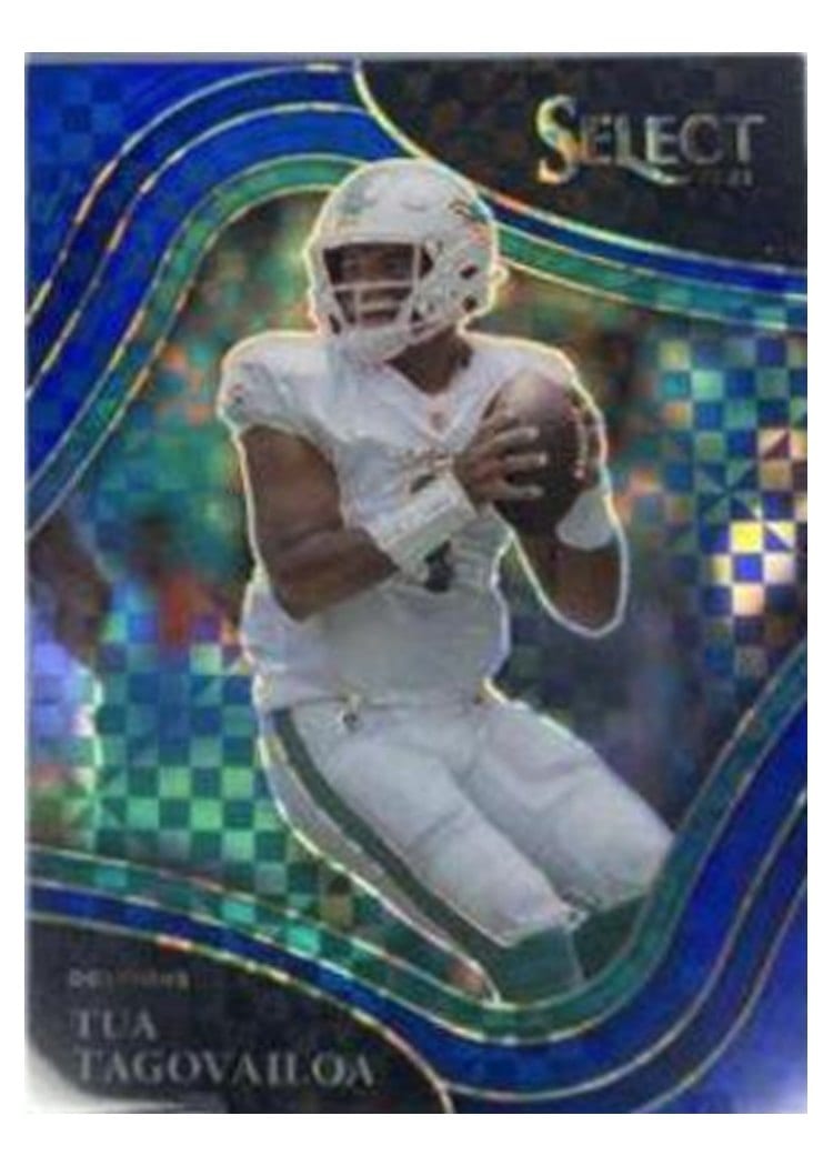 2021 Panini Select Base Set Tua Tagovailoa #322 card