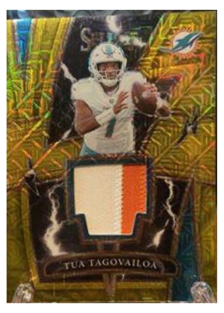 2021 Panini Select Base Set Tua Tagovailoa #322 card