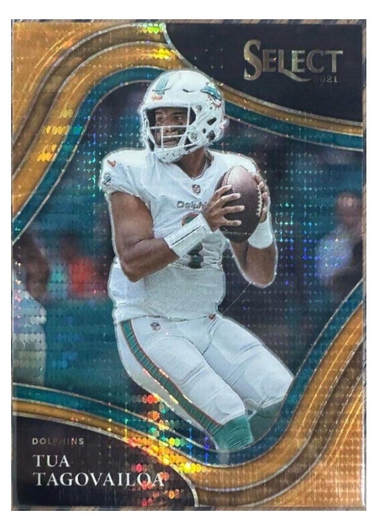 2021 Panini Select Base Set Tua Tagovailoa #322 card