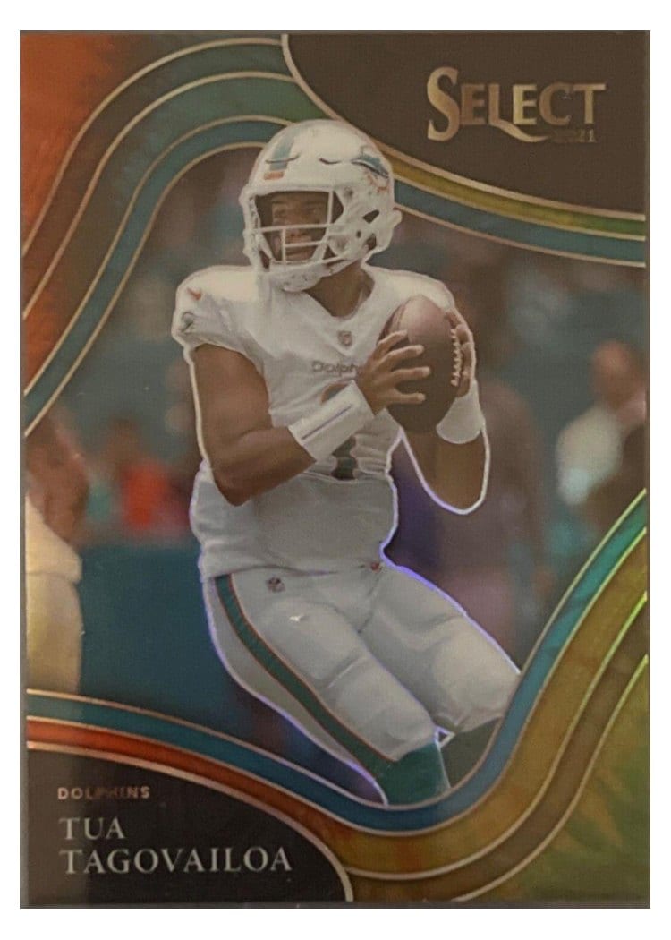 2021 Panini Select Base Set Tua Tagovailoa #322 card