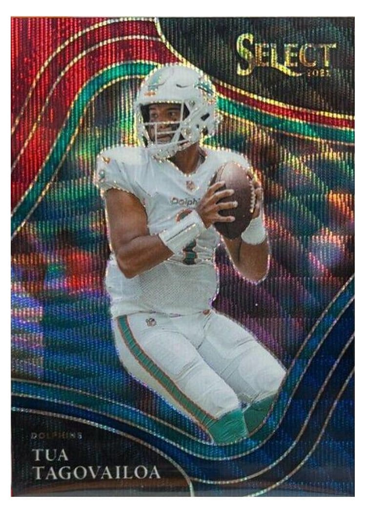 2021 Panini Select Base Set Tua Tagovailoa #322 card