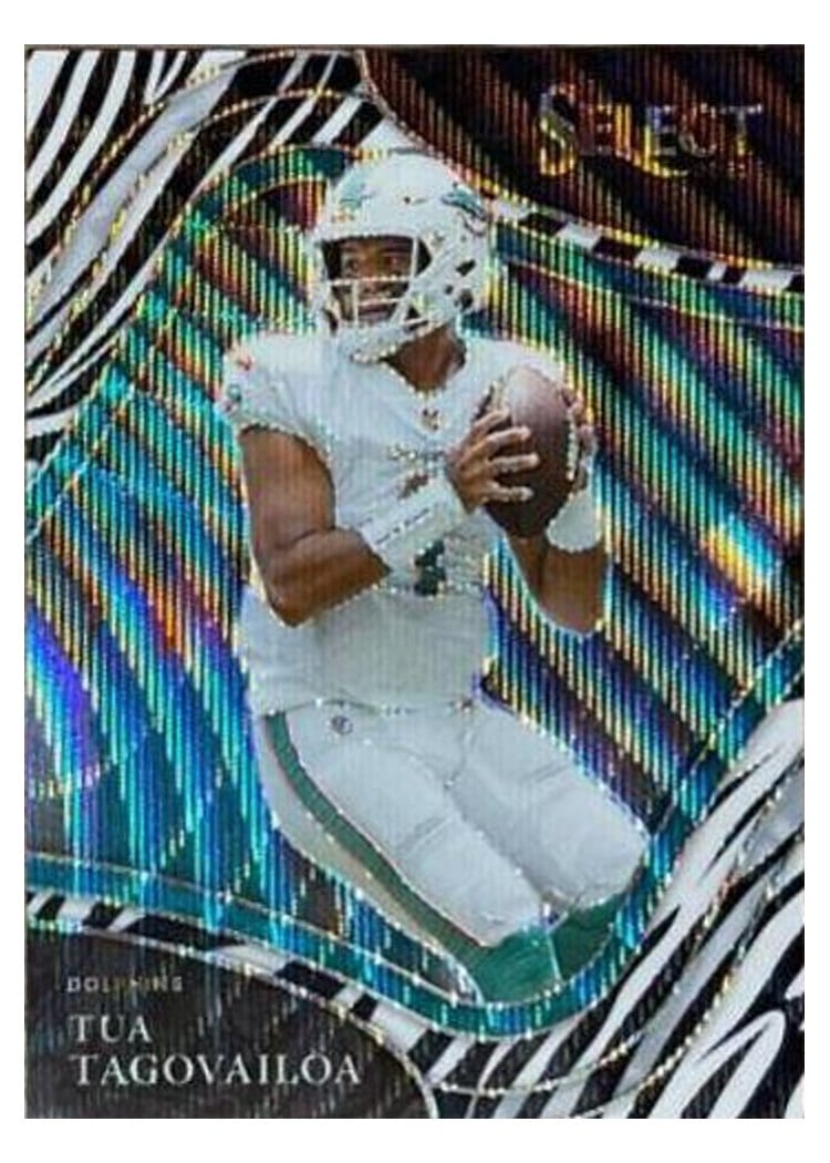 2021 Panini Select Base Set Tua Tagovailoa #322 card