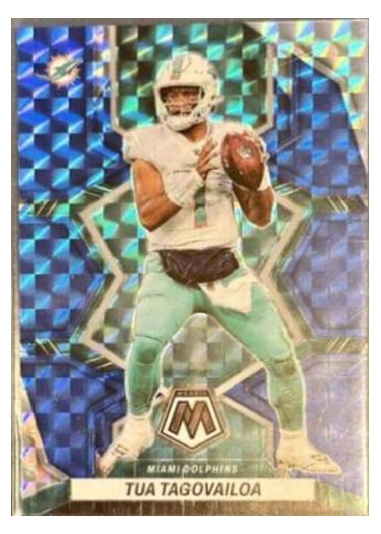 2022 Panini Mosaic Base Set Tua Tagovailoa #121 card