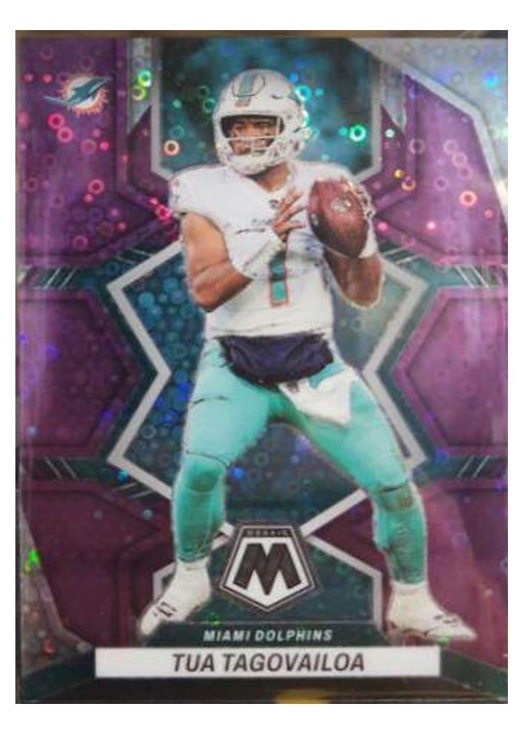 2022 Panini Mosaic Base Set Tua Tagovailoa #121 card