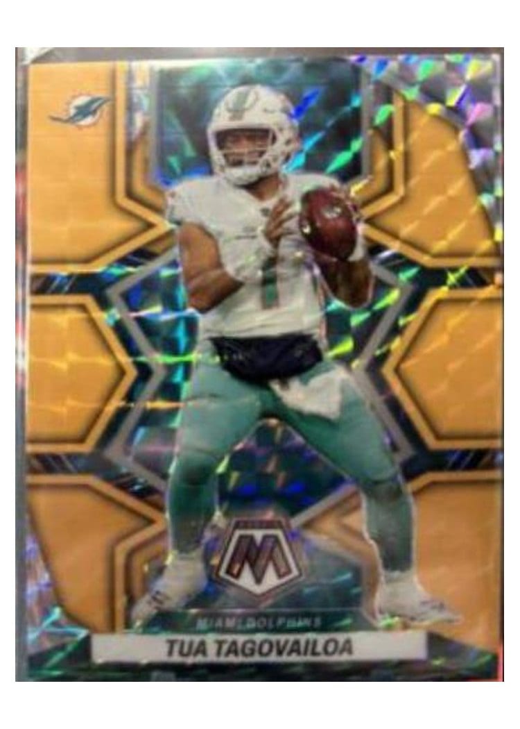 2022 Panini Mosaic Base Set Tua Tagovailoa #121 card