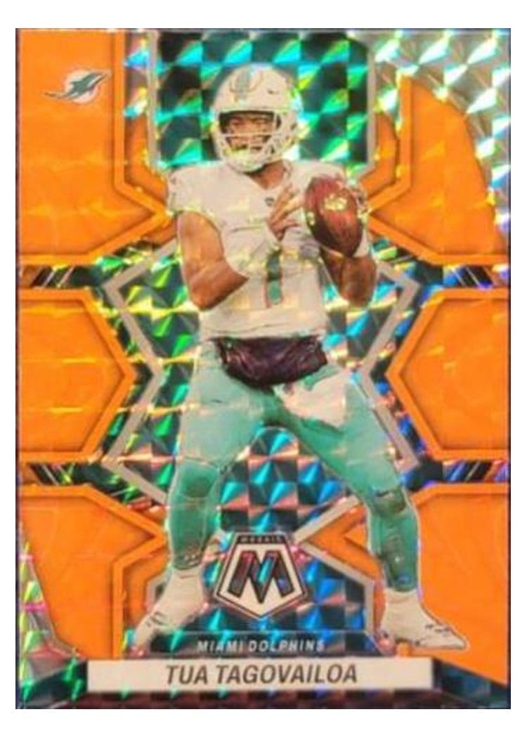 2022 Panini Mosaic Base Set Tua Tagovailoa #121 card
