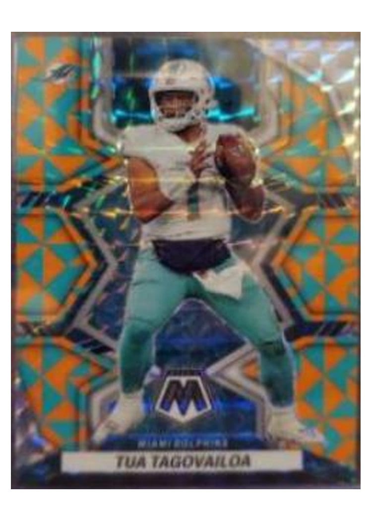 2022 Panini Mosaic Base Set Tua Tagovailoa #121 card