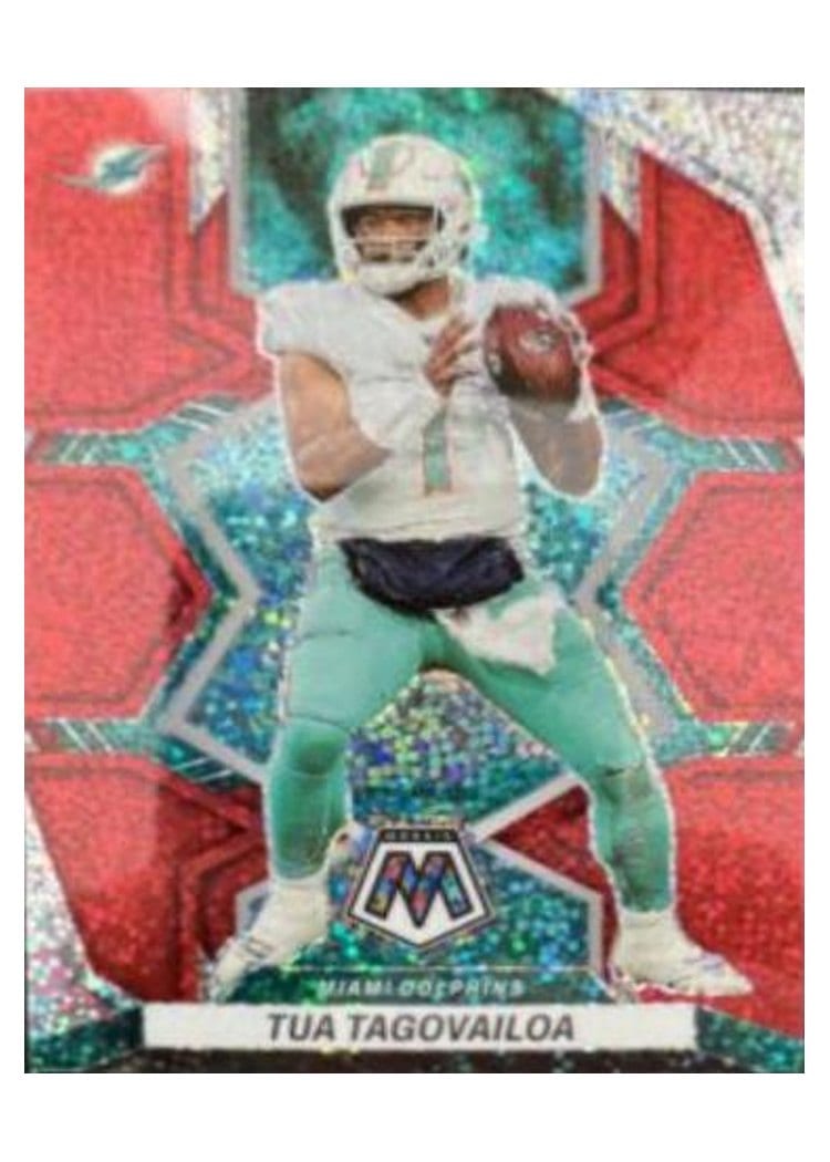 2022 Panini Mosaic Base Set Tua Tagovailoa #121 card