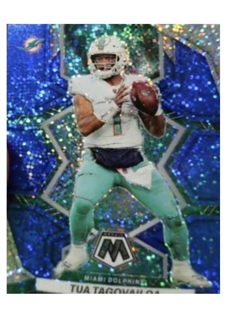 2022 Panini Mosaic Base Set Tua Tagovailoa #121 card