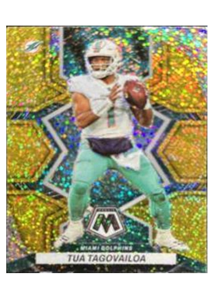 2022 Panini Mosaic Base Set Tua Tagovailoa #121 card